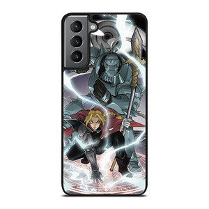 FULLMETAL ALCHEMIST EDWARD AND ALPHONSE ELRIC Samsung Galaxy S21 Plus Case Cover