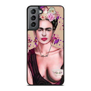 FRIDA KAHLO ART FACE Samsung Galaxy S21 Plus Case Cover FRIDA KAHLO ART FACE Samsung Galaxy S21 Plus Case Cover