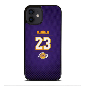 LA LAKER 23 LEBRON JAMES iPhone 12 Mini Case Cover