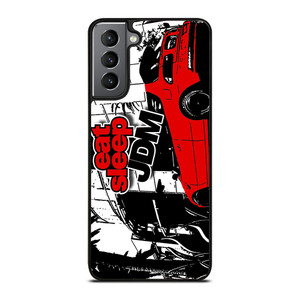EAT SLEEP JDM ART Samsung Galaxy S21 Plus Case Cover