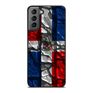 DOMINICAN REPUBLIC FLAG Samsung Galaxy S21 Plus Case Cover DOMINICAN REPUBLIC FLAG Samsung Galaxy S21 Plus Case Cover