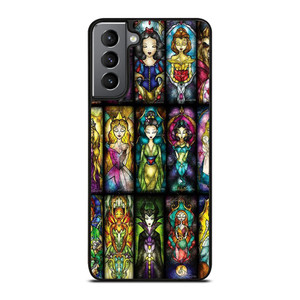 DISNEY PRINCESS STAINED GLASS Samsung Galaxy S21 Plus Case Cover DISNEY PRINCESS STAINED GLASS Samsung Galaxy S21 Plus Case Cover