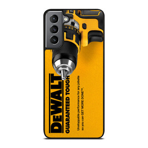 DEWALT GUARANTEED TOUGH LOGO Samsung Galaxy S21 Plus Case Cover DEWALT GUARANTEED TOUGH LOGO Samsung Galaxy S21 Plus Case Cover