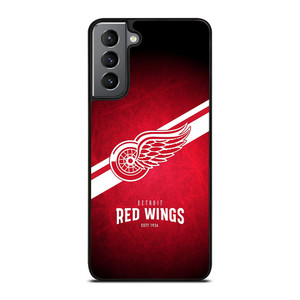 DETROIT RED WINGS NHL TEAM LOGO Samsung Galaxy S21 Plus Case Cover