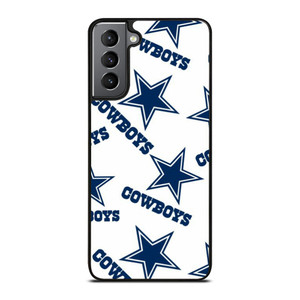 DALLAS COWBOYS LOGO PATTERN Samsung Galaxy S21 Plus Case Cover DALLAS COWBOYS LOGO PATTERN Samsung Galaxy S21 Plus Case Cover