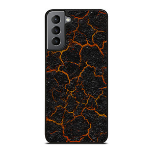CRACKED LAVA TEXTURE Samsung Galaxy S21 Plus Case Cover