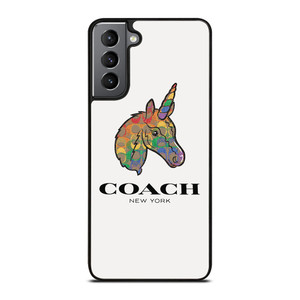 COACH NEW YORK UNICORN Samsung Galaxy S21 Plus Case Cover