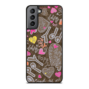 COACH NEW YORK NEW POOPY Samsung Galaxy S21 Plus Case Cover