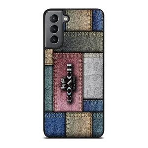 COACH NEW YORK LOGO JEANS  Samsung Galaxy S21 Plus Case Cover
