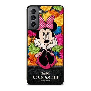 COACH MINNIE MOUSE FLOWER Samsung Galaxy S21 Plus Case Cover COACH MINNIE MOUSE FLOWER Samsung Galaxy S21 Plus Case Cover