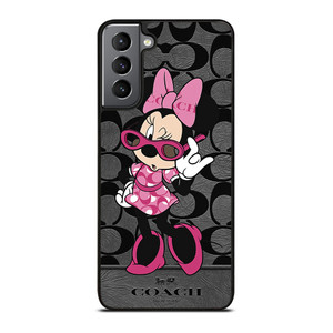 COACH NEW YORK MINNIE MOUSE CUTE Samsung Galaxy S21 Case Cover