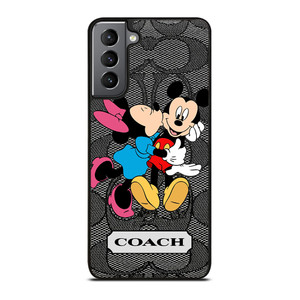 COACH MINNIE MICKEY MOUSE KISS Samsung Galaxy S21 Plus Case Cover