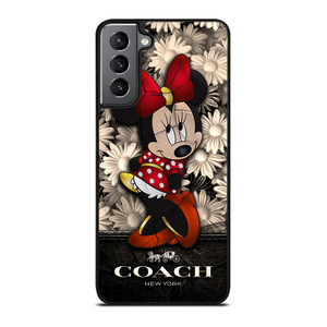COACH FLOWER MINNIE MOUSE Samsung Galaxy S21 Plus Case Cover COACH FLOWER MINNIE MOUSE Samsung Galaxy S21 Plus Case Cover