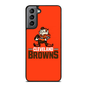 CLEVELAND BROWNS ICON Samsung Galaxy S21 Plus Case Cover