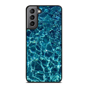 CLEAR BLUE WATER Samsung Galaxy S21 Plus Case Cover CLEAR BLUE WATER Samsung Galaxy S21 Plus Case Cover