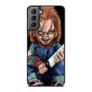 CHUCKY WITH KNIFE Samsung Galaxy S21 Plus Case Cover CHUCKY WITH KNIFE Samsung Galaxy S21 Plus Case Cover