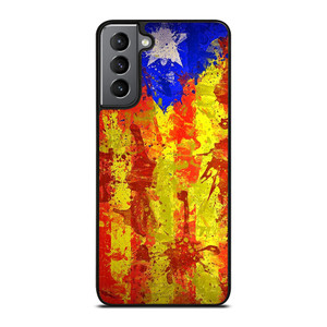 CATALONIA FLAG BRUSHES Samsung Galaxy S21 Plus Case Cover