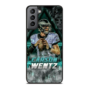 CARSON WENTZ  PHILADELPHIA EAGLES NFL Samsung Galaxy S21 Plus Case Cover