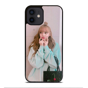 LISA BLACK PINK CUTE iPhone 12 Mini Case Cover