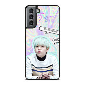 BTS SUGA CUTE Samsung Galaxy S21 Plus Case Cover BTS SUGA CUTE Samsung Galaxy S21 Plus Case Cover