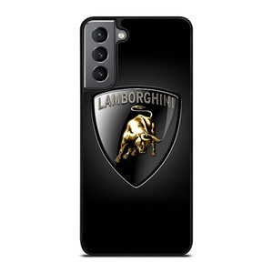 BLACK LAMBORGHINI LOGO Samsung Galaxy S21 Plus Case Cover