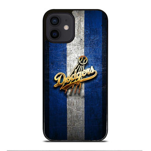 LOS ANGELES DODGERS GOLD LOGO iPhone 12 Mini Case Cover LOS ANGELES DODGERS GOLD LOGO iPhone 12 Mini Case Cover
