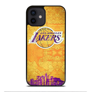 LOS ANGELES LA LAKERS iPhone 12 Mini Case Cover LOS ANGELES LA LAKERS iPhone 12 Mini Case Cover