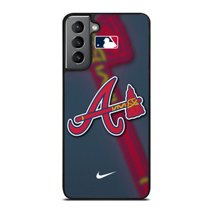 ATLANTA BRAVES MLB LOGO Samsung Galaxy S21 Plus Case Cover