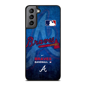 ATLANTA BRAVES LOGO MLB Samsung Galaxy S21 Plus Case Cover