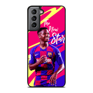 ANSU FATI BARCELONA FC Samsung Galaxy S21 Plus Case Cover ANSU FATI BARCELONA FC Samsung Galaxy S21 Plus Case Cover