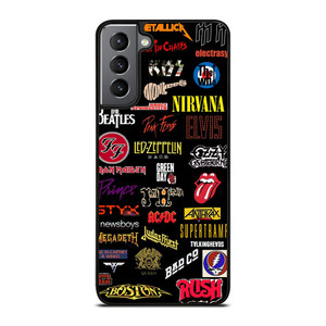 ALL CLASSIC ROCK BAND REVOLUTION LOGO Samsung Galaxy S21 Plus Case Cover ALL CLASSIC ROCK BAND REVOLUTION LOGO Samsung Galaxy S21 Plus Case Cover