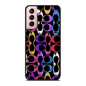 COACH NEW YORK ART LOGO Samsung Galaxy S21 Case Cover COACH NEW YORK ART LOGO Samsung Galaxy S21 Case Cover
