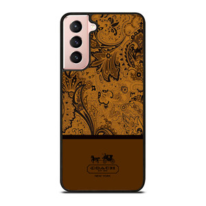 COACH NEW YORK BATIK Samsung Galaxy S21 Case Cover COACH NEW YORK BATIK Samsung Galaxy S21 Case Cover