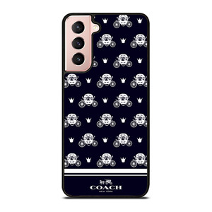 COACH NEW YORK CART Samsung Galaxy S21 Case Cover COACH NEW YORK CART Samsung Galaxy S21 Case Cover