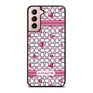 COACH NEW YORK LOVE Samsung Galaxy S21 Case Cover
