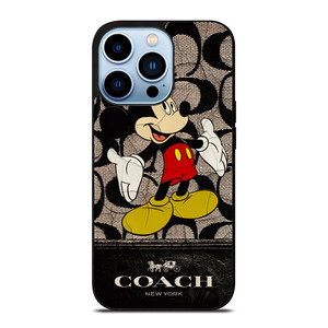MICKEY MOUSE COACH NEW YORK iPhone 13 Pro Max Case Cover MICKEY MOUSE COACH NEW YORK iPhone 13 Pro Max Case Cover