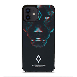MARCELO BURLON BLACK PANTHER iPhone 12 Mini Case Cover MARCELO BURLON BLACK PANTHER iPhone 12 Mini Case Cover
