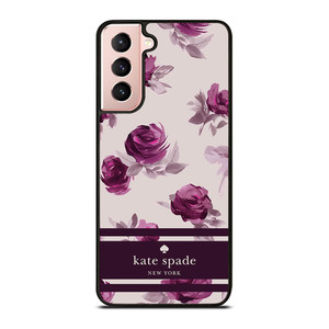 KATE SPADE FLORAL PURPLE Samsung Galaxy S21 Case Cover