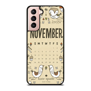 KATE SPADE NOVEMBER Samsung Galaxy S21 Case Cover