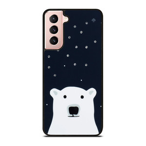 KATE SPADE SPARKLE POLLAR BEAR Samsung Galaxy S21 Case Cover