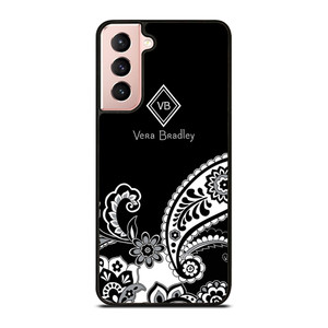 VERA BRADLEY BLACK AND WHITE Samsung Galaxy S21 Case Cover VERA BRADLEY BLACK AND WHITE Samsung Galaxy S21 Case Cover