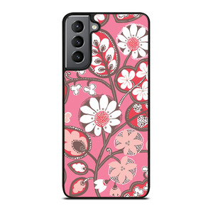 BLUSH PINK VERA BRADLEY PRINT Samsung Galaxy S21 Plus Case Cover