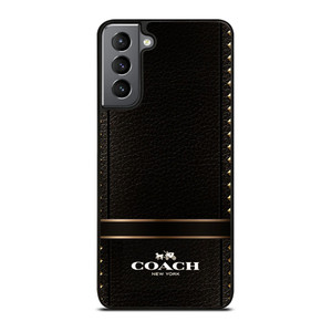 COACH BELT TEXTURE Samsung Galaxy S21 Plus Case Cover