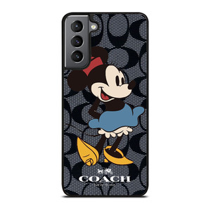 COACH MINNIE MOUSE Samsung Galaxy S21 Plus Case Cover COACH MINNIE MOUSE Samsung Galaxy S21 Plus Case Cover