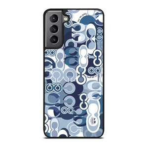 COACH NEW YORK BLUE Samsung Galaxy S21 Plus Case Cover COACH NEW YORK BLUE Samsung Galaxy S21 Plus Case Cover