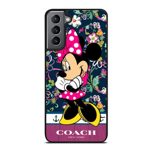 COACH NEW YORK CUTE MICKEY MOUSE Samsung Galaxy S21 Plus Case Cover