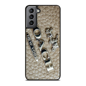 COACH NEW YORK LOGO ON LEATHER Samsung Galaxy S21 Plus Case Cover COACH NEW YORK LOGO ON LEATHER Samsung Galaxy S21 Plus Case Cover