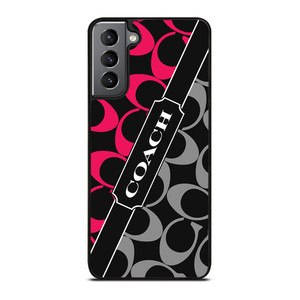 COACH NEW YORK RED WHITE Samsung Galaxy S21 Plus Case Cover COACH NEW YORK RED WHITE Samsung Galaxy S21 Plus Case Cover