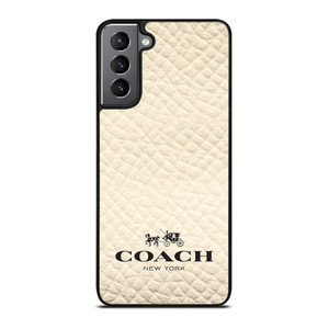 COACH NEW YORK WHITE Samsung Galaxy S21 Plus Case Cover COACH NEW YORK WHITE Samsung Galaxy S21 Plus Case Cover