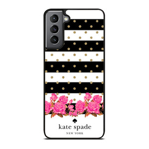 KATE SPADE NEW YORK FLORAL POLKADOTS Samsung Galaxy S21 Plus Case Cover